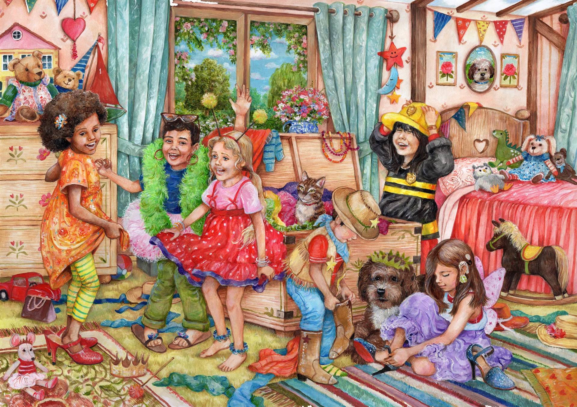 Gibsons Puzzle 500 Teile – Fancy Dress Fun - Gibsons Puzzle 500 Teile – Fancy Dress Fun - von Gibsons Puzzle