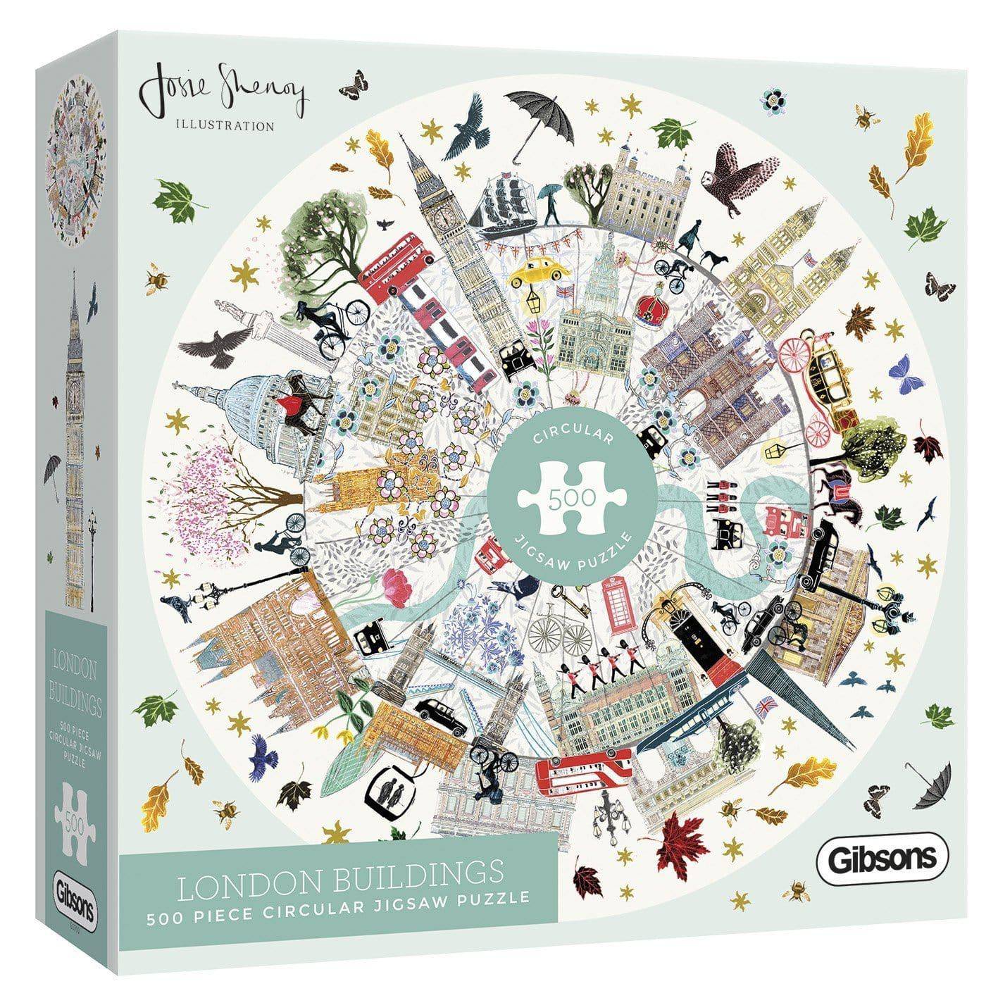 Gibsons Puzzle 500 Teile - London Buildings - von Gibsons Puzzle