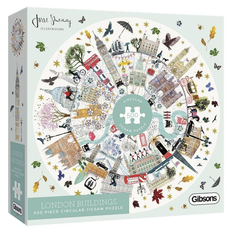 Gibsons Puzzle 500 Teile - London Buildings - von Gibsons Puzzle