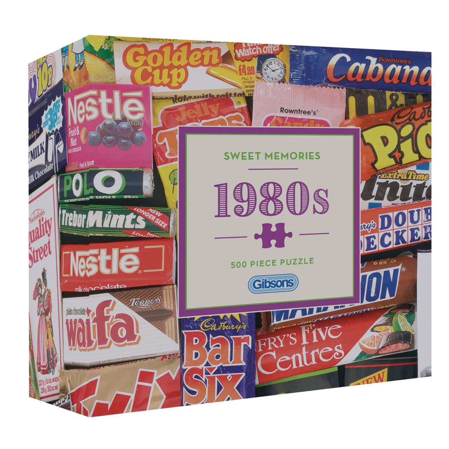 Gibsons Puzzle 500 Teile - Sweet Memories of the 1980s - Gibsons Puzzle 500 Teile - Sweet Memories of the 1980s - von Gibsons Puzzle