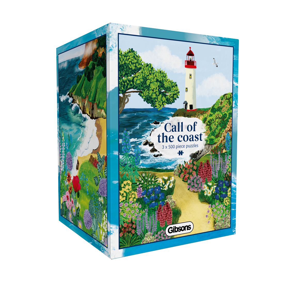 Gibsons 3 Puzzles - Call of the Coast 500 Teile Puzzle Gibsons-G5501 Gibsons 3 Puzzles - Call of the Coast 500 Teile Puzzle Gibsons-G5501 von Gibsons