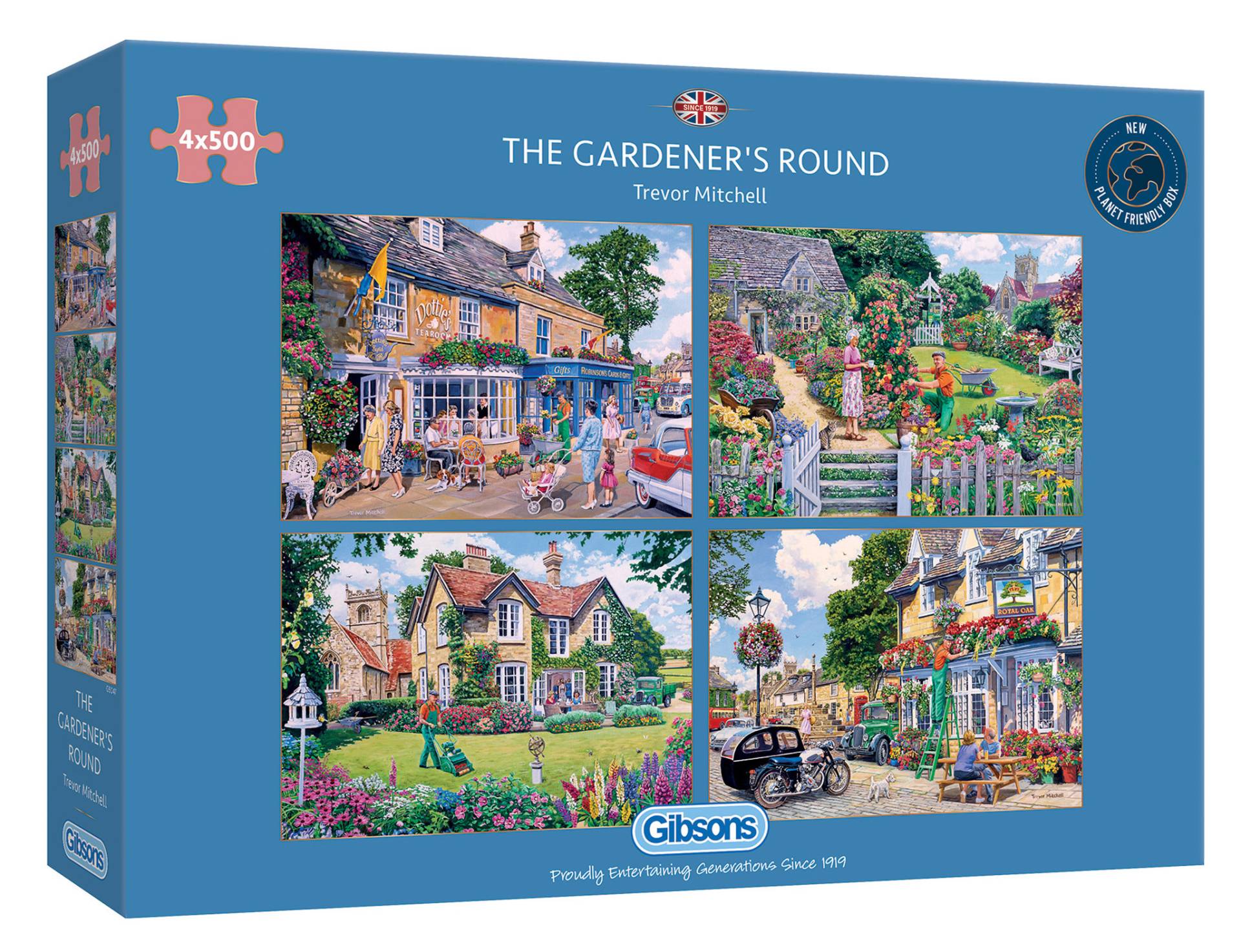 Gibsons 4 Puzzles - The Gardener's Round 500 Teile Puzzle Gibsons-G5047 Gibsons 4 Puzzles - The Gardener's Round 500 Teile Puzzle Gibsons-G5047 von Gibsons
