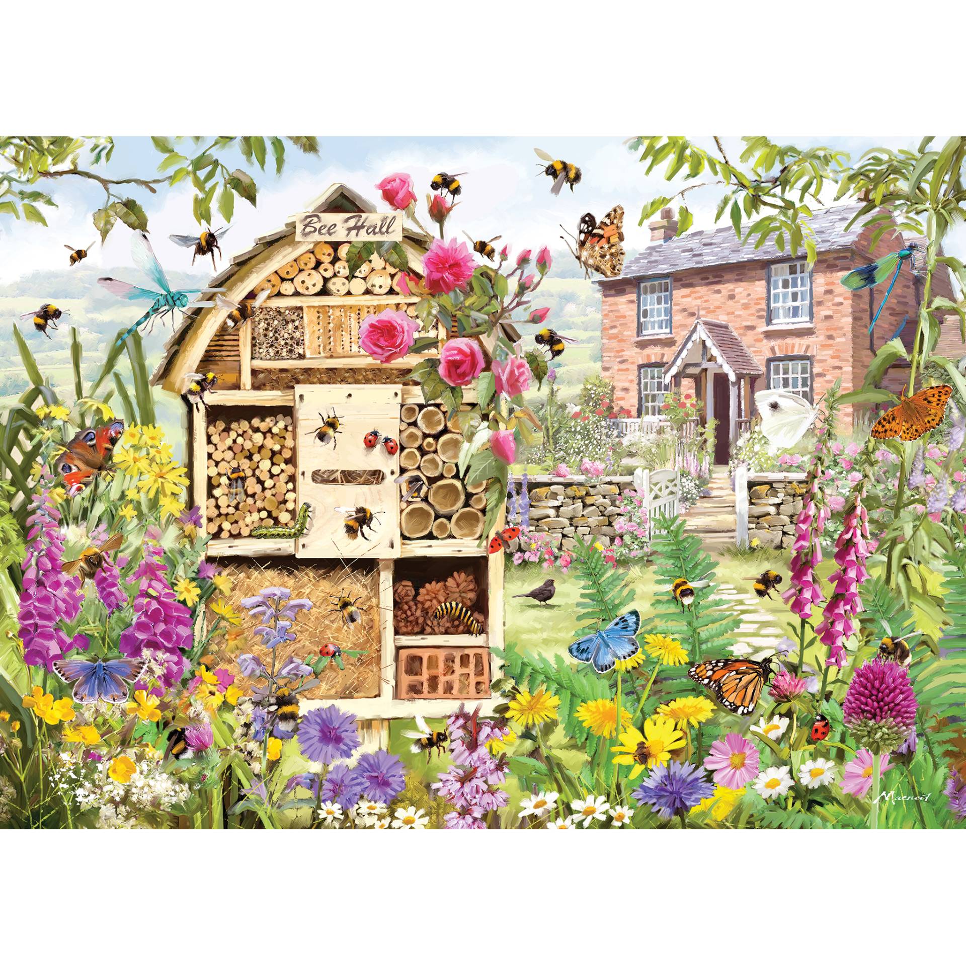 Gibsons Bee Hall 1000 Teile Puzzle Gibsons-G6375 Gibsons Bee Hall 1000 Teile Puzzle Gibsons-G6375 von Gibsons