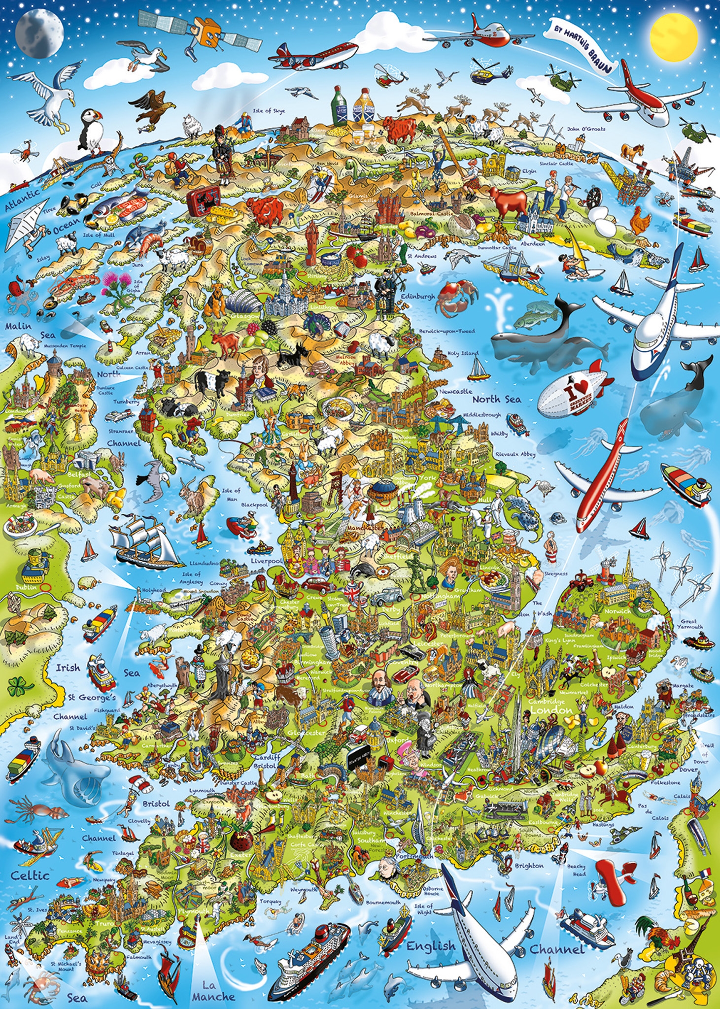 Gibsons Best of British 1000 Teile Puzzle Gibsons-G7096 Gibsons Best of British 1000 Teile Puzzle Gibsons-G7096 von Gibsons