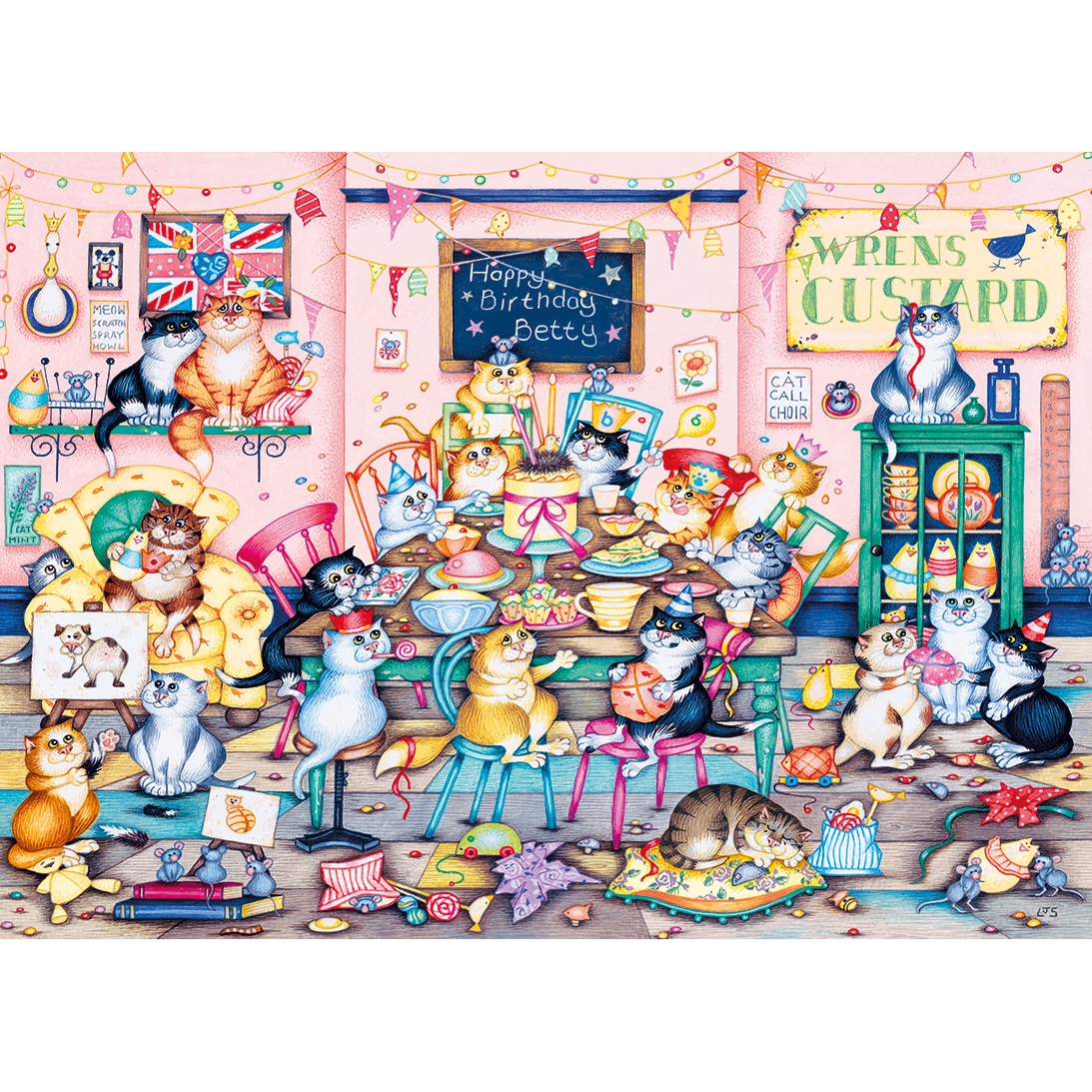 Gibsons Betty's Geburtstag 1000 Teile Puzzle Gibsons-G6403 Gibsons Betty's Geburtstag 1000 Teile Puzzle Gibsons-G6403 von Gibsons