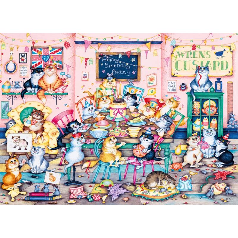 Gibsons Betty's Geburtstag 1000 Teile Puzzle Gibsons-G6403 Gibsons Betty's Geburtstag 1000 Teile Puzzle Gibsons-G6403 von Gibsons