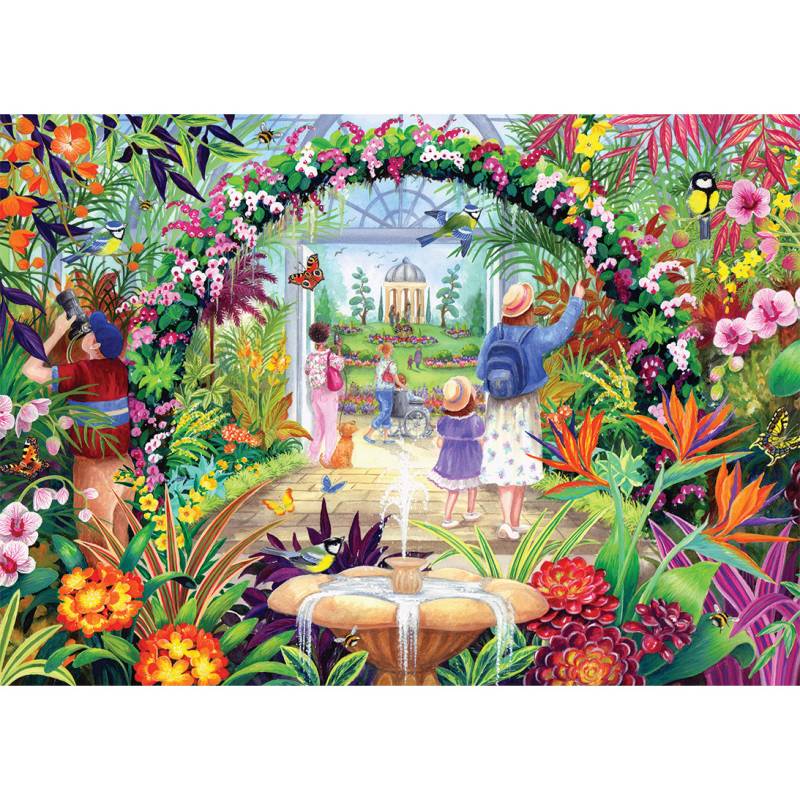 Gibsons Botanische Blüten 1000 Teile Puzzle Gibsons-G6405 Gibsons Botanische Blüten 1000 Teile Puzzle Gibsons-G6405 von Gibsons