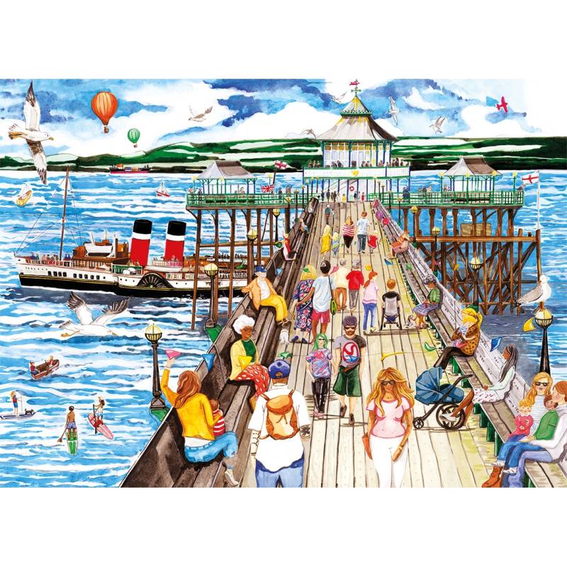 Gibsons Clevedon Pier 1000 Teile Puzzle Gibsons-G6412 Gibsons Clevedon Pier 1000 Teile Puzzle Gibsons-G6412 von Gibsons