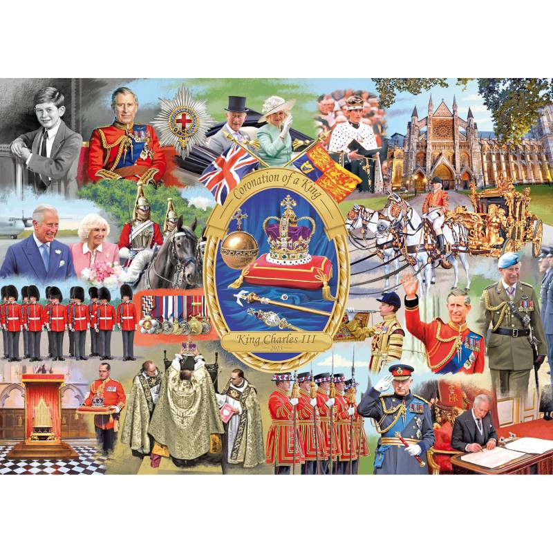 Gibsons Coronation of a King 1000 Teile Puzzle Gibsons-G7133 Gibsons Coronation of a King 1000 Teile Puzzle Gibsons-G7133 von Gibsons