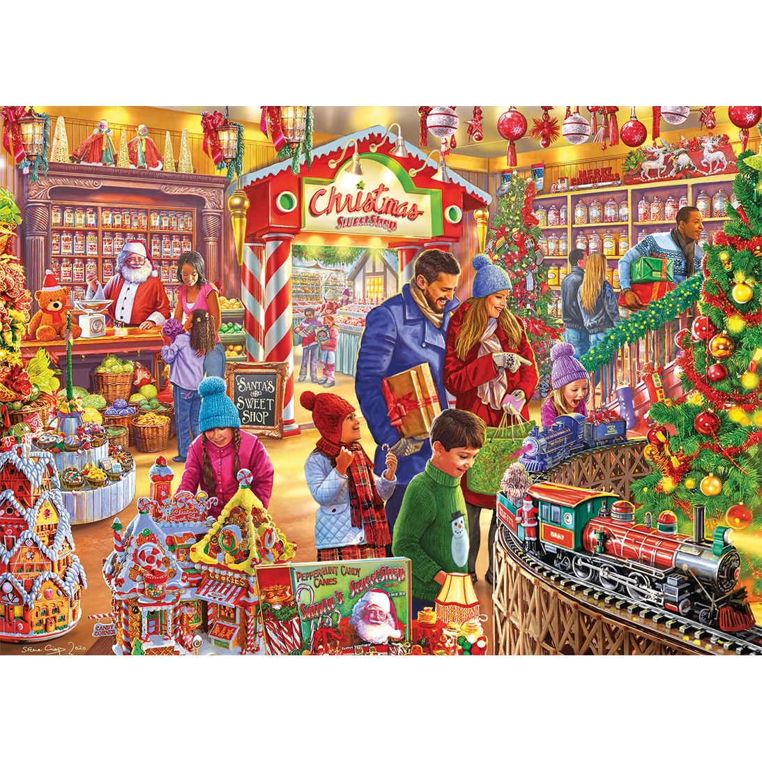 Gibsons Der Süßwarenladen vom Weihnachtsmann 1000 Teile Puzzle Gibsons-G6416 Gibsons Der Süßwarenladen vom Weihnachtsmann 1000 Teile Puzzle Gibsons-G6416 von Gibsons