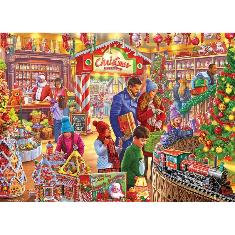 Gibsons Der Süßwarenladen vom Weihnachtsmann 1000 Teile Puzzle Gibsons-G6416 Gibsons Der Süßwarenladen vom Weihnachtsmann 1000 Teile Puzzle Gibsons-G6416 von Gibsons