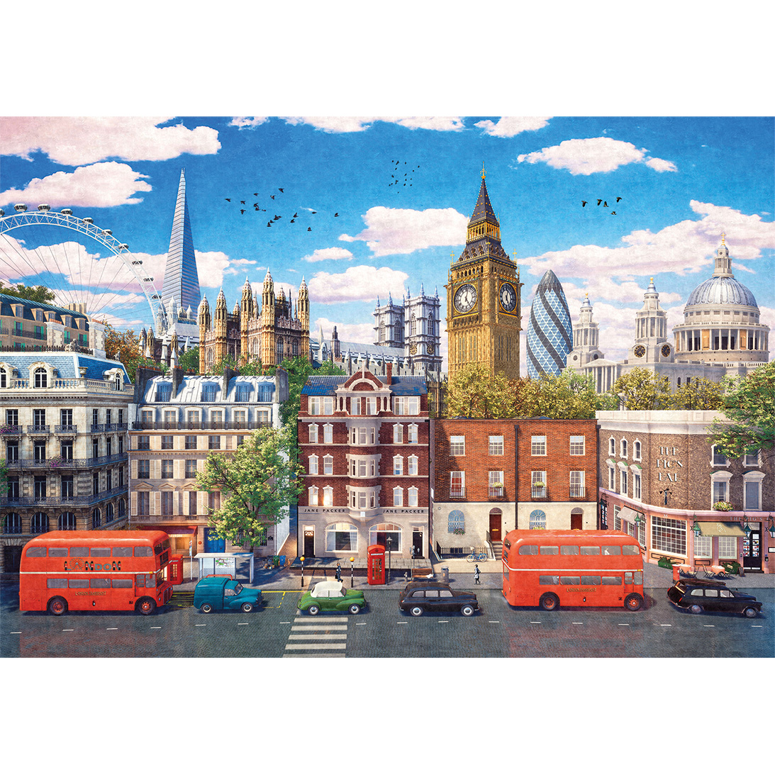 Gibsons Die Straßen von London 500 Teile Puzzle Gibsons-G3153 Gibsons Die Straßen von London 500 Teile Puzzle Gibsons-G3153 von Gibsons