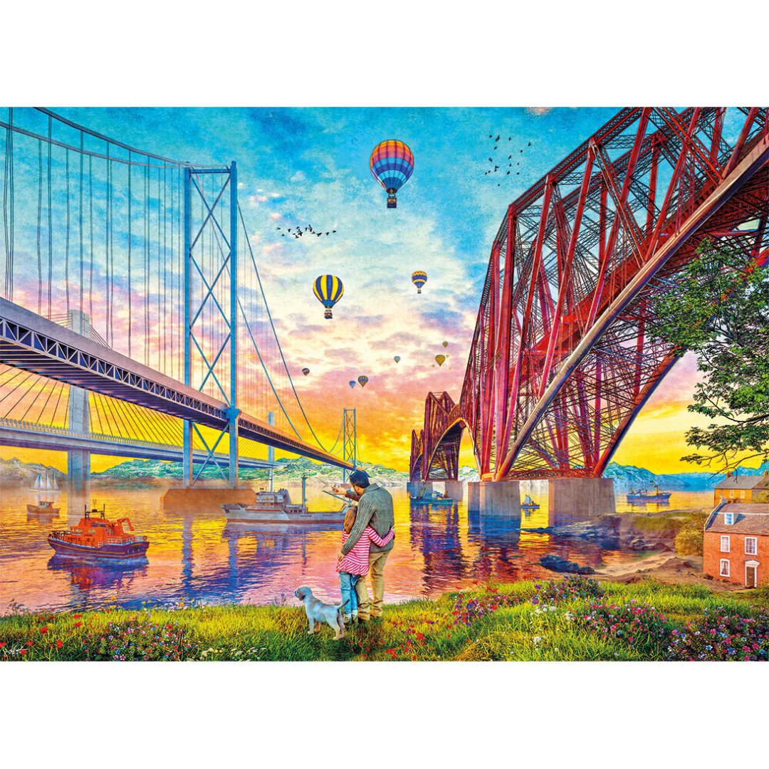 Gibsons Drei Brücken Überqueren 1000 Teile Puzzle Gibsons-G6424 Gibsons Drei Brücken Überqueren 1000 Teile Puzzle Gibsons-G6424 von Gibsons