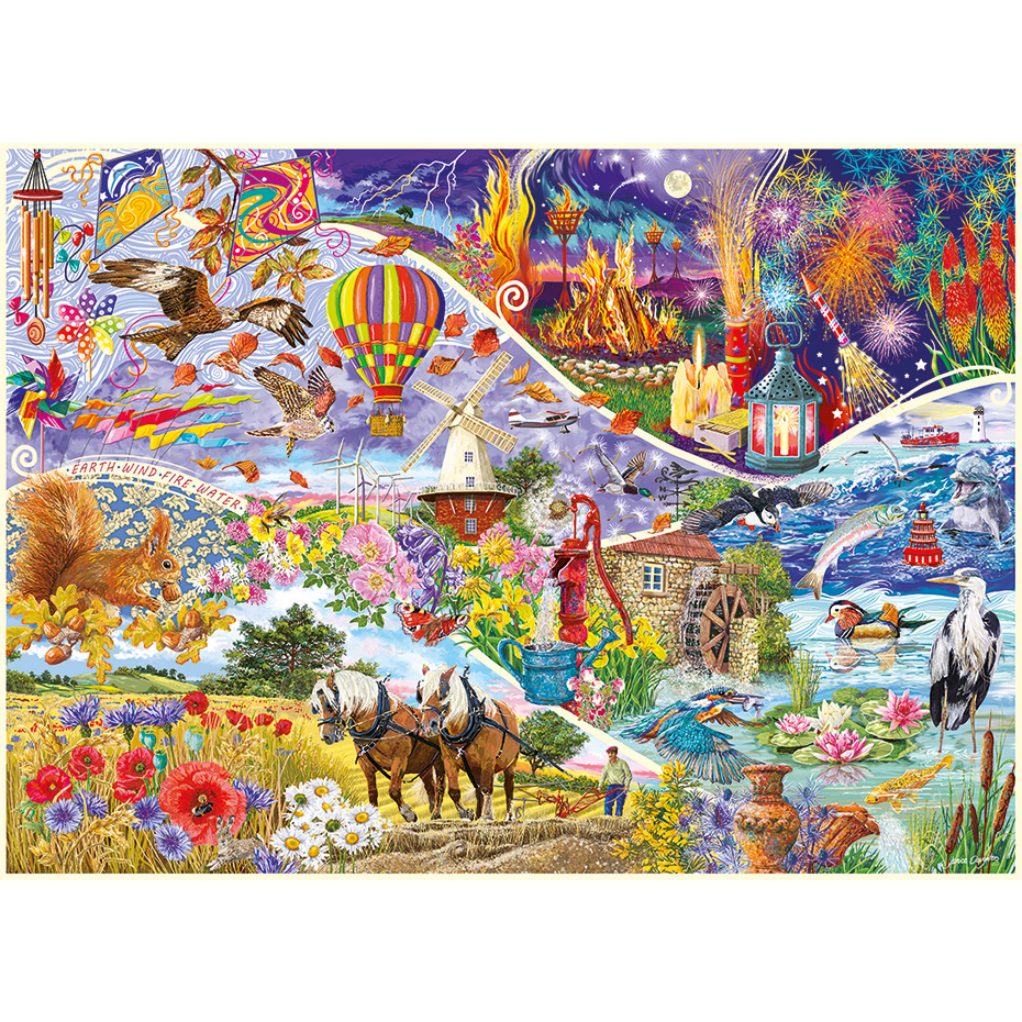 Gibsons Elemental 1000 Teile Puzzle Gibsons-G6436 Gibsons Elemental 1000 Teile Puzzle Gibsons-G6436 von Gibsons