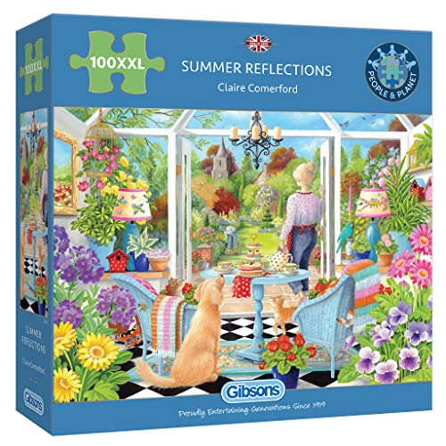 Gibsons G2227 Puzzle mit 100 extra großen Teilen von Gibsons