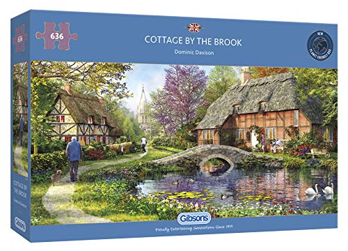 Gibsons G4050 Cottage by The Brook Puzzle 636 Teile Gibsons G4050 Cottage by The Brook Puzzle 636 Teile von Gibsons