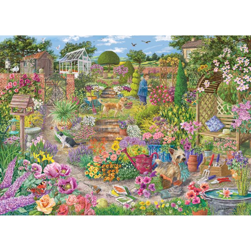 Gibsons Garden in Bloom 1000 Teile Puzzle Gibsons-G6368 Gibsons Garden in Bloom 1000 Teile Puzzle Gibsons-G6368 von Gibsons