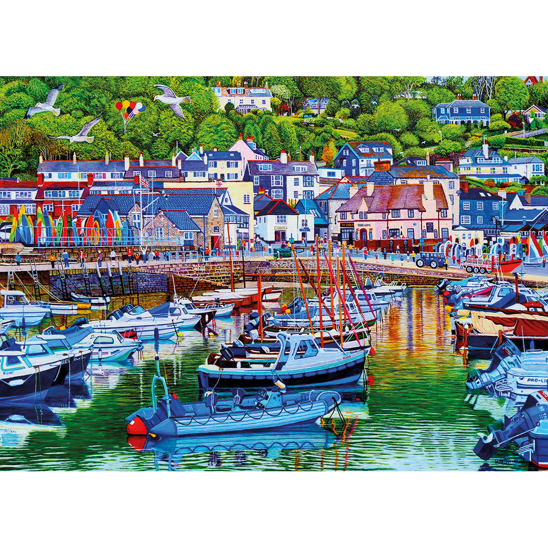 Gibsons Hafen von Lyme Regis 1000 Teile Puzzle Gibsons-G6392 Gibsons Hafen von Lyme Regis 1000 Teile Puzzle Gibsons-G6392 von Gibsons