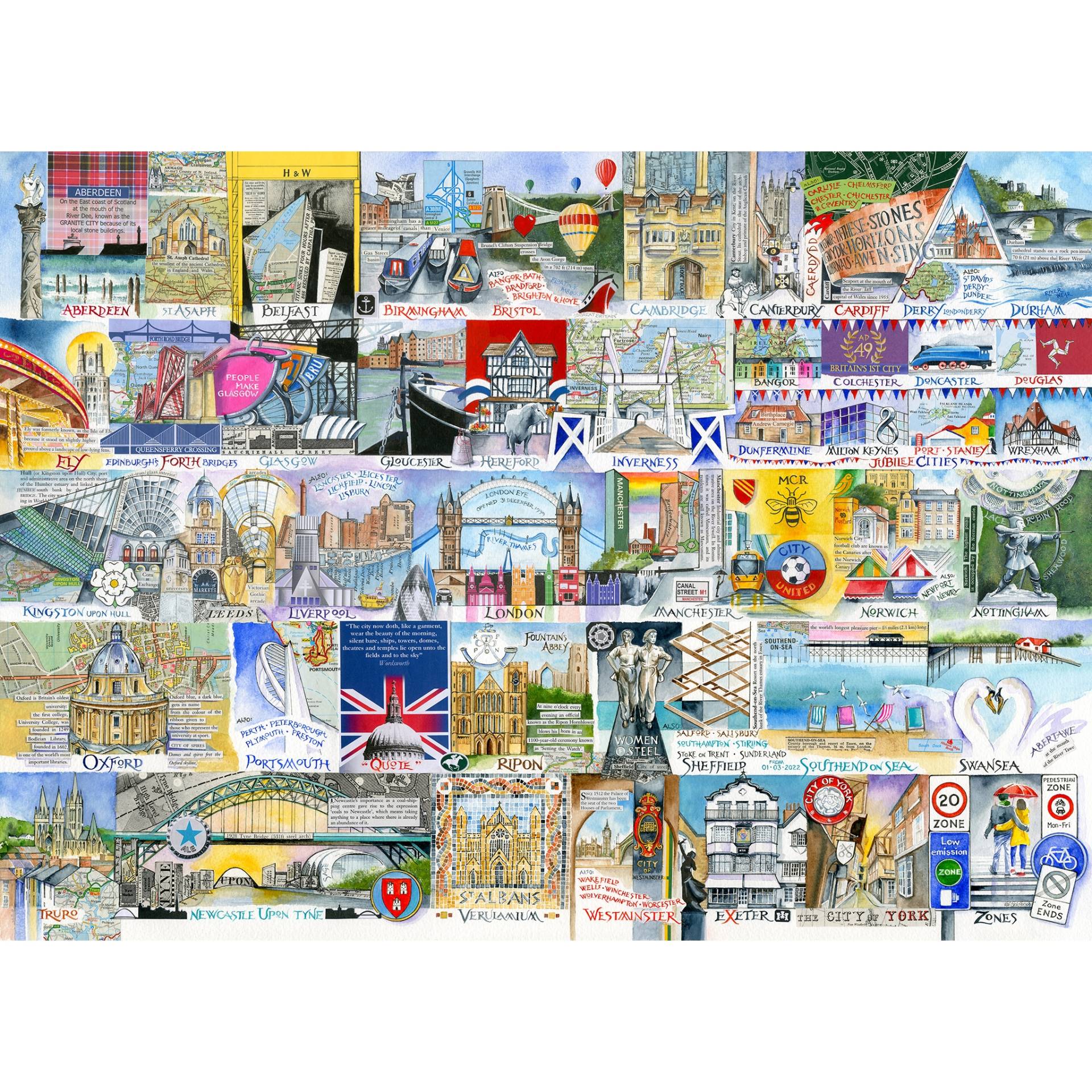 Gibsons Helle Lichter & Großstädte 1000 Teile Puzzle Gibsons-G7128 Gibsons Helle Lichter & Großstädte 1000 Teile Puzzle Gibsons-G7128 von Gibsons