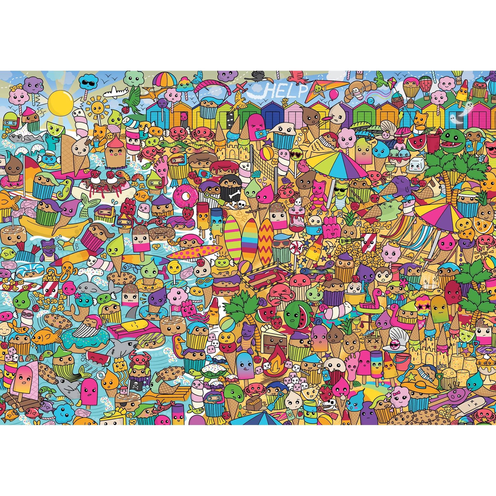 Gibsons Kuchen Mit Gesichtern - Süßer Rückzugsort 1000 Teile Puzzle Gibsons-G6621 Gibsons Kuchen Mit Gesichtern - Süßer Rückzugsort 1000 Teile Puzzle Gibsons-G6621 von Gibsons