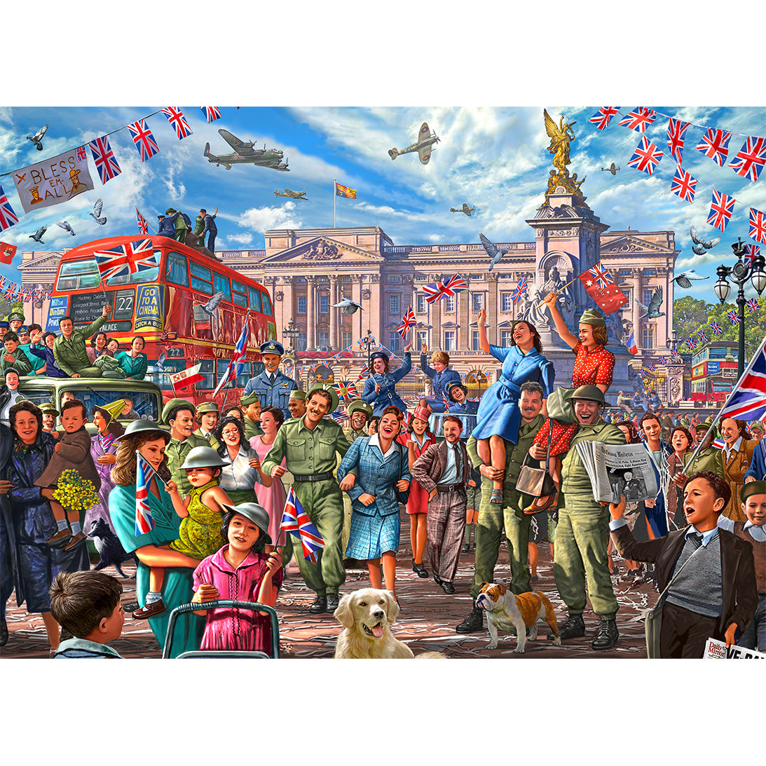 Gibsons Letzte Tage Des Krieges 1000 Teile Puzzle Gibsons-G7153 Gibsons Letzte Tage Des Krieges 1000 Teile Puzzle Gibsons-G7153 von Gibsons