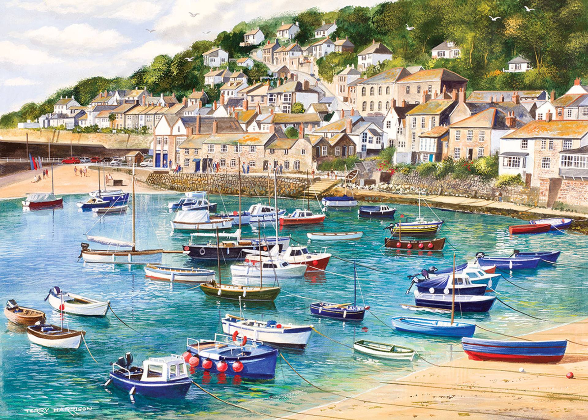 Gibsons Mousehole  1000 Teile Puzzle Gibsons-G6127 von Gibsons