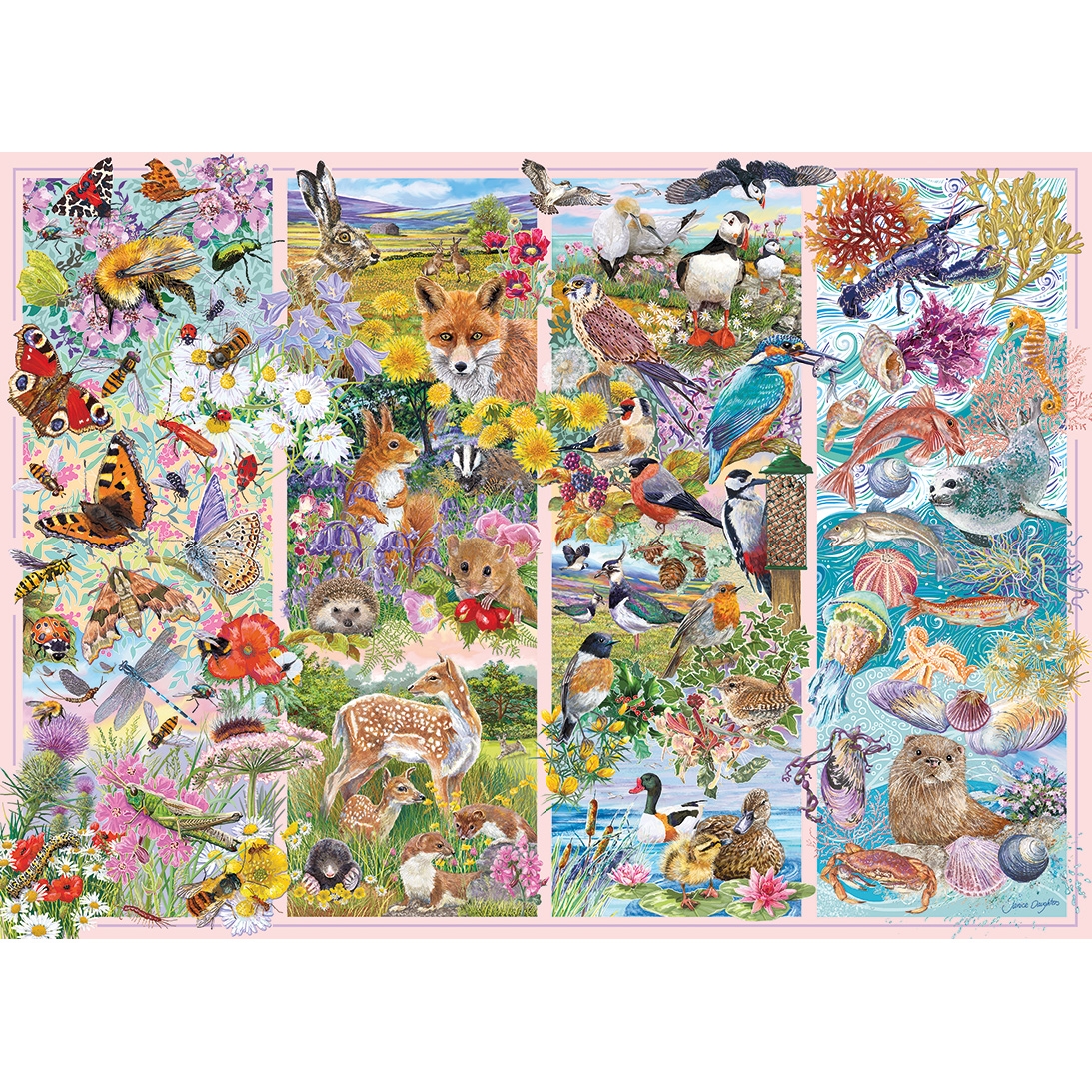 Gibsons Neugierige Kreaturen 1000 Teile Puzzle Gibsons-G6381 Gibsons Neugierige Kreaturen 1000 Teile Puzzle Gibsons-G6381 von Gibsons