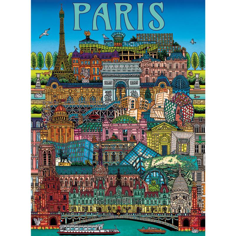 Gibsons Paris Cityscape 500 Teile Puzzle Gibsons-G3449 Gibsons Paris Cityscape 500 Teile Puzzle Gibsons-G3449 von Gibsons