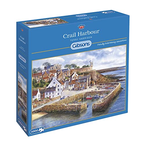 Gibsons Puzzle – Crail Harbour – 1000 Stück Puzzle von Gibsons
