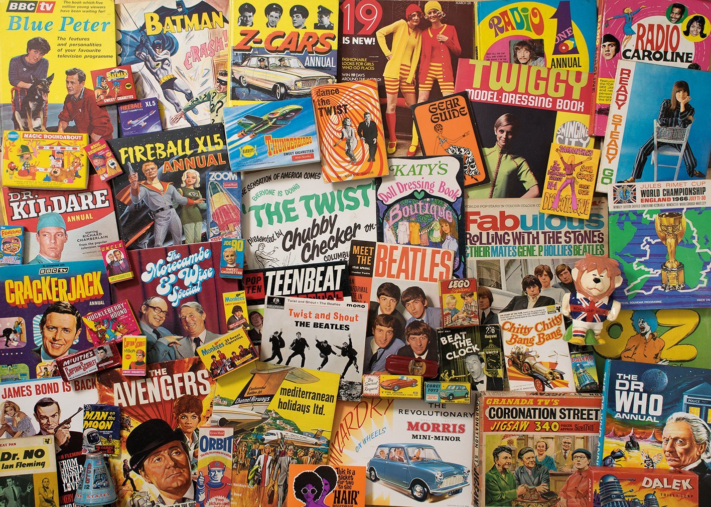 Gibsons Robert Opie - Spirit of The 60's 1000 Teile Puzzle Gibsons-G7082 Gibsons Robert Opie - Spirit of The 60's 1000 Teile Puzzle Gibsons-G7082 von Gibsons