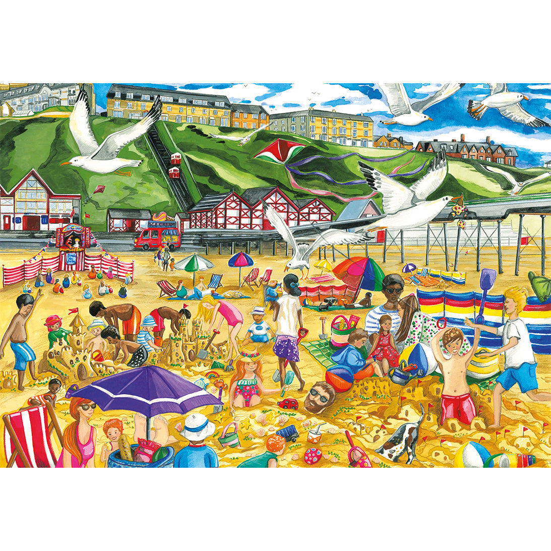 Gibsons Saltburn-By-The-Sea 500 Teile Puzzle Gibsons-G3162 Gibsons Saltburn-By-The-Sea 500 Teile Puzzle Gibsons-G3162 von Gibsons
