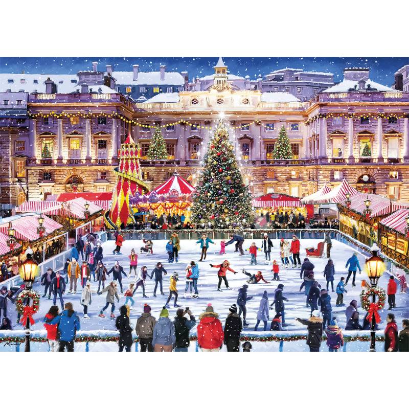 Gibsons Schlittschuhlaufen im Somerset House 1000 Teile Puzzle Gibsons-G6419 Gibsons Schlittschuhlaufen im Somerset House 1000 Teile Puzzle Gibsons-G6419 von Gibsons