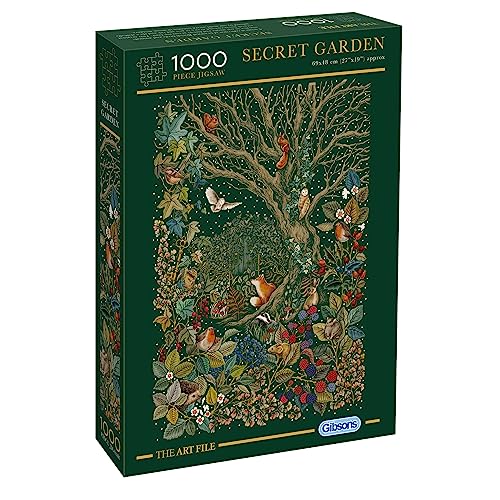 Gibsons - Puzzle 1000 Teile Secret Garden, G7210 von Gibsons