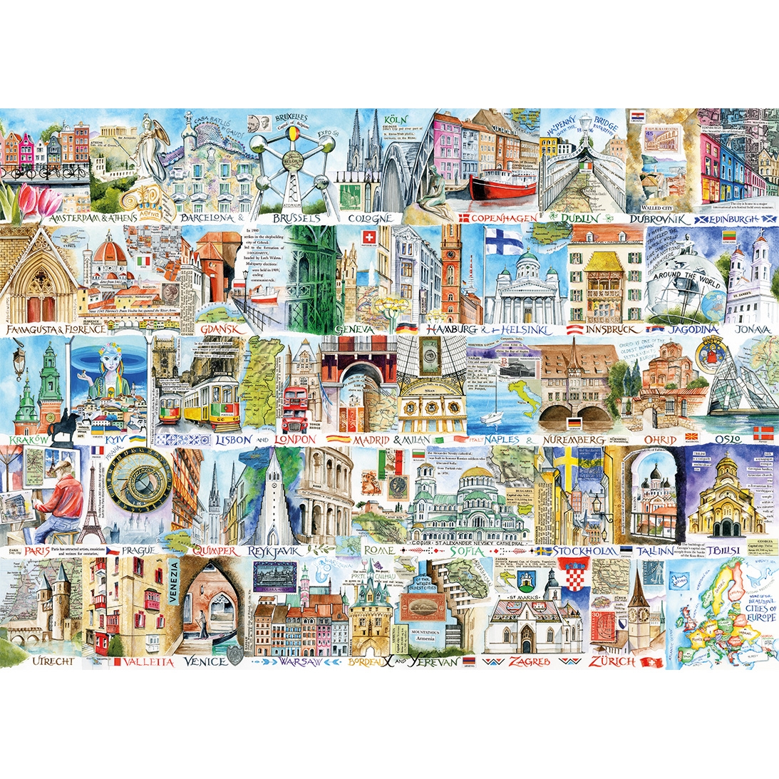 Gibsons Sehenswürdigkeiten Und Klänge Von Europa 1000 Teile Puzzle Gibsons-G7146 Gibsons Sehenswürdigkeiten Und Klänge Von Europa 1000 Teile Puzzle Gibsons-G7146 von Gibsons