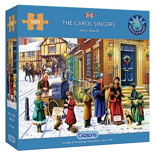 Gibsons The Carol Sänger 500 Teile Puzzle | Weihnachtspuzzle Gibsons The Carol Sänger 500 Teile Puzzle | Weihnachtspuzzle von Gibsons