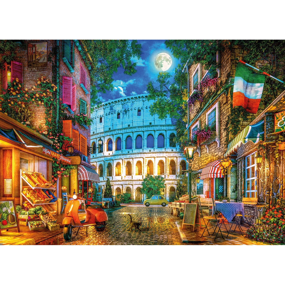 Gibsons The Colosseum by Moonlight 1000 Teile Puzzle Gibsons-G6388 von Gibsons