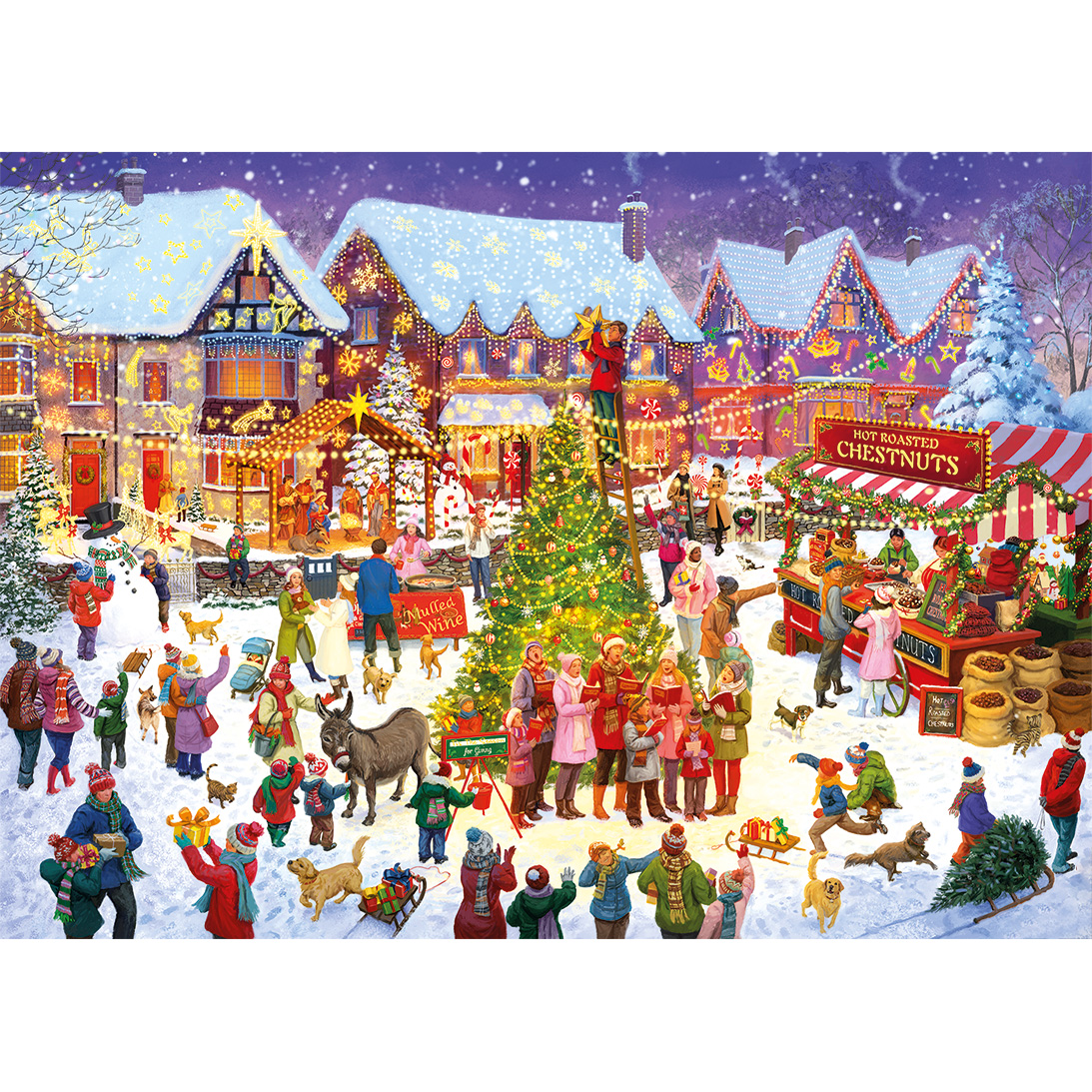 Gibsons The Season for Giving 1000 Teile Puzzle Gibsons-G2025 von Gibsons