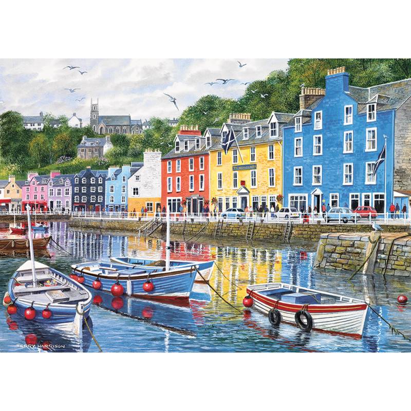 Gibsons Tobermory  1000 Teile Puzzle Gibsons-G6058 von Gibsons