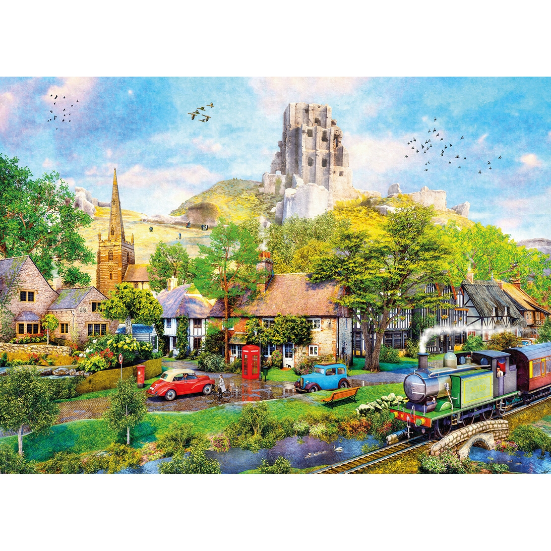 Gibsons Unterhalb Des Schlosses Von Corfe 1000 Teile Puzzle Gibsons-G6394 Gibsons Unterhalb Des Schlosses Von Corfe 1000 Teile Puzzle Gibsons-G6394 von Gibsons