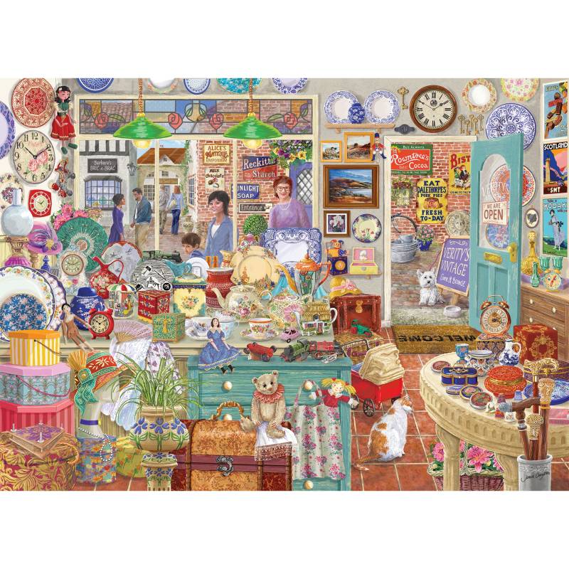 Gibsons Verity'S Vintage Shop 2000 Teile Puzzle Gibsons-G8021 von Gibsons