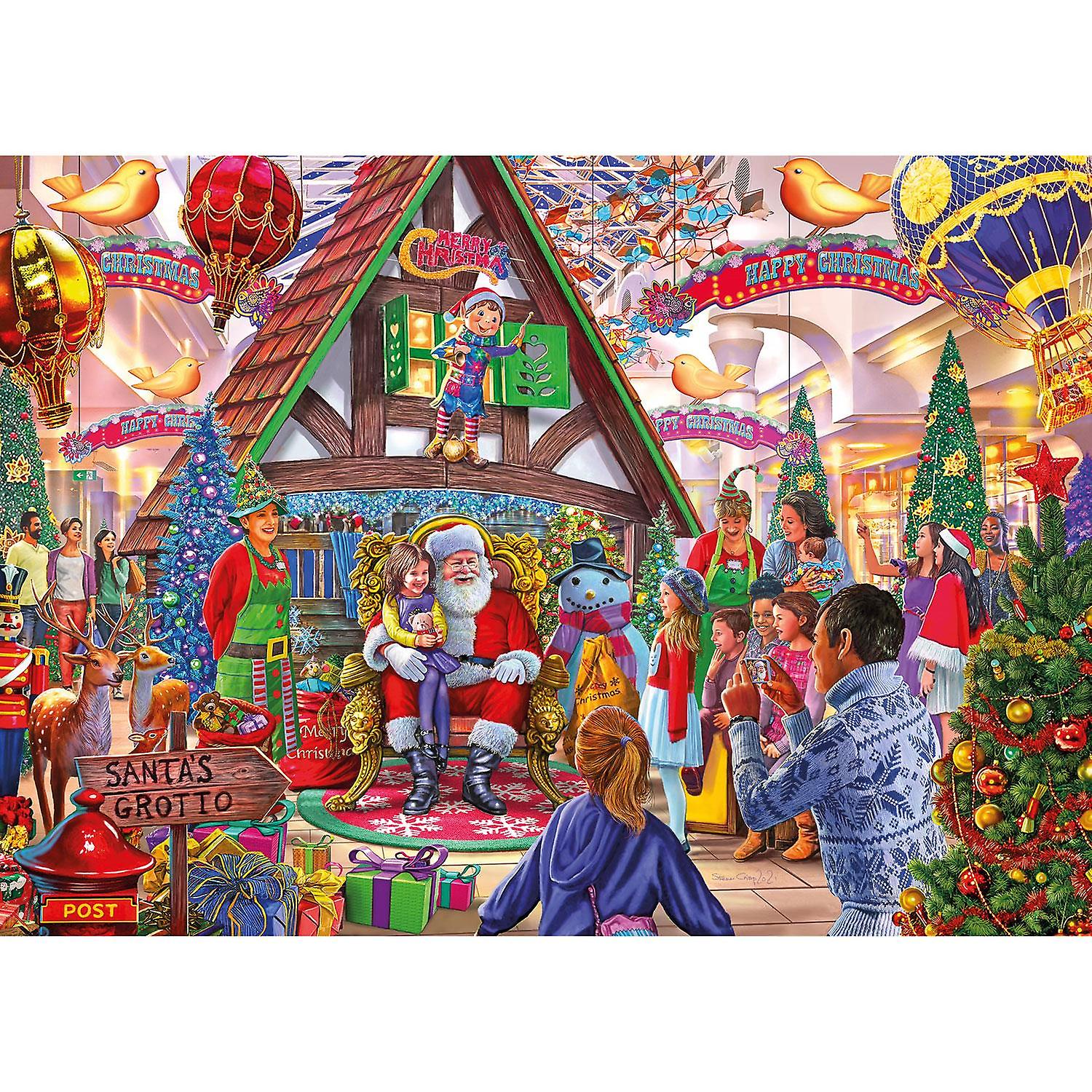 Gibsons Visit Santa 1000 Teile Puzzle Gibsons-G6346 Gibsons Visit Santa 1000 Teile Puzzle Gibsons-G6346 von Gibsons