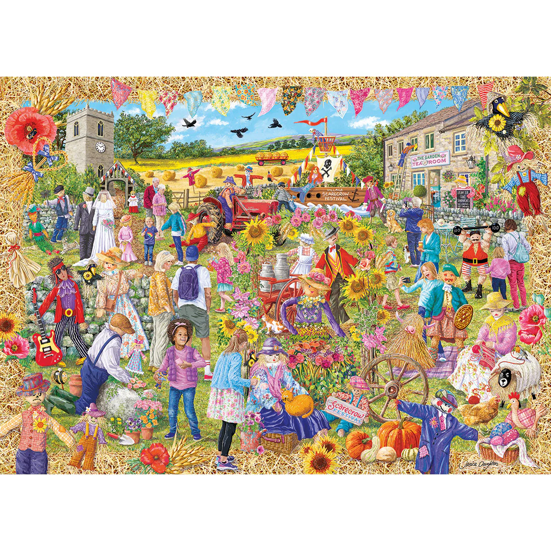 Gibsons Vogelscheuchen-Festival 1000 Teile Puzzle Gibsons-G6422 Gibsons Vogelscheuchen-Festival 1000 Teile Puzzle Gibsons-G6422 von Gibsons