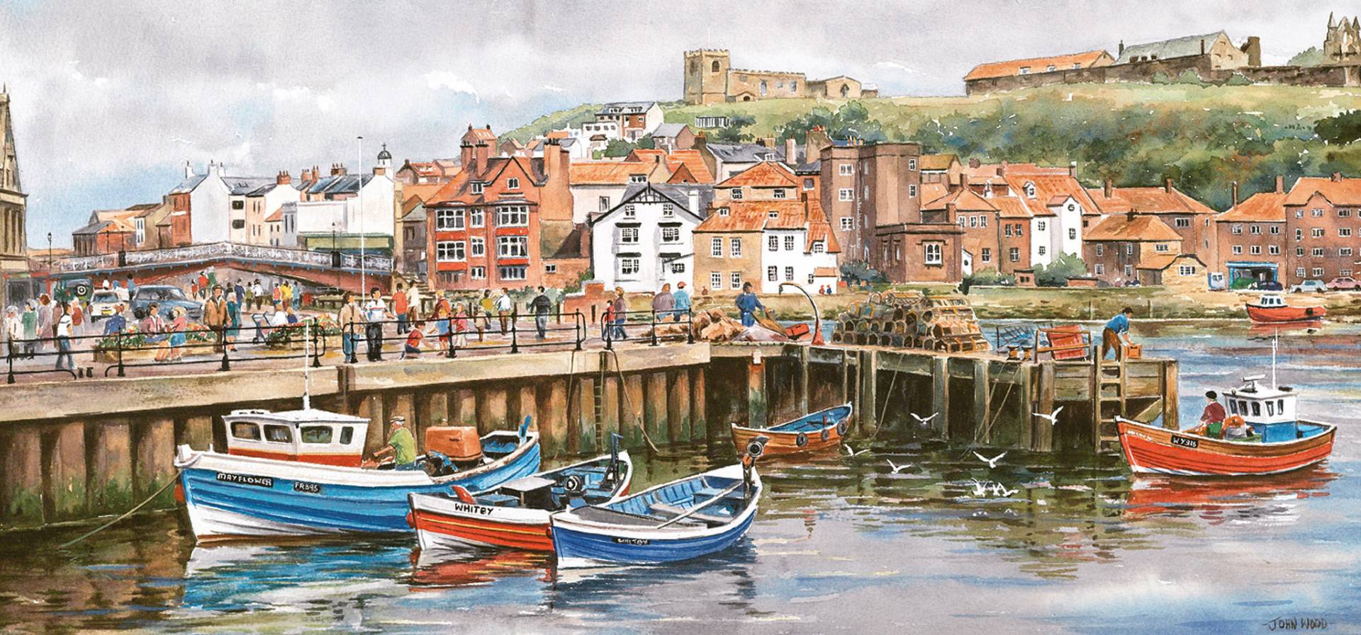 Gibsons Whitby Harbour 636 Teile Puzzle Gibsons-G374 Gibsons Whitby Harbour 636 Teile Puzzle Gibsons-G374 von Gibsons