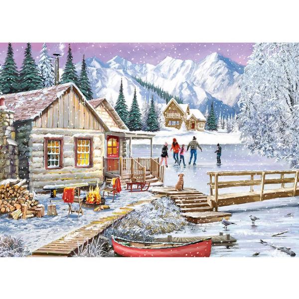 Gibsons Winter in der Hütte 1000 Teile Puzzle Gibsons-G6382 Gibsons Winter in der Hütte 1000 Teile Puzzle Gibsons-G6382 von Gibsons