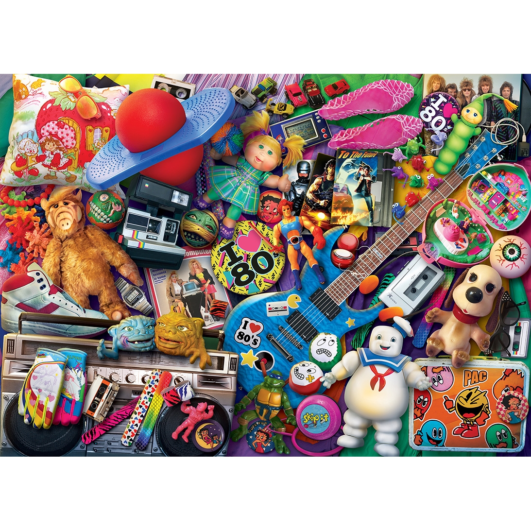 Gibsons Wir Lieben Die 80Er Jahre 1000 Teile Puzzle Gibsons-G7145 von Gibsons