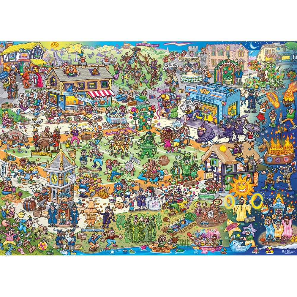 Gibsons Witze: Barmy Britain 1000 Teile Puzzle Gibsons-G7152 Gibsons Witze: Barmy Britain 1000 Teile Puzzle Gibsons-G7152 von Gibsons
