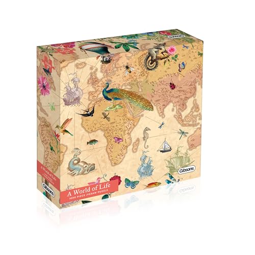 Gibsons World of Life Modernes Puzzle, 1000 Teile von Gibsons