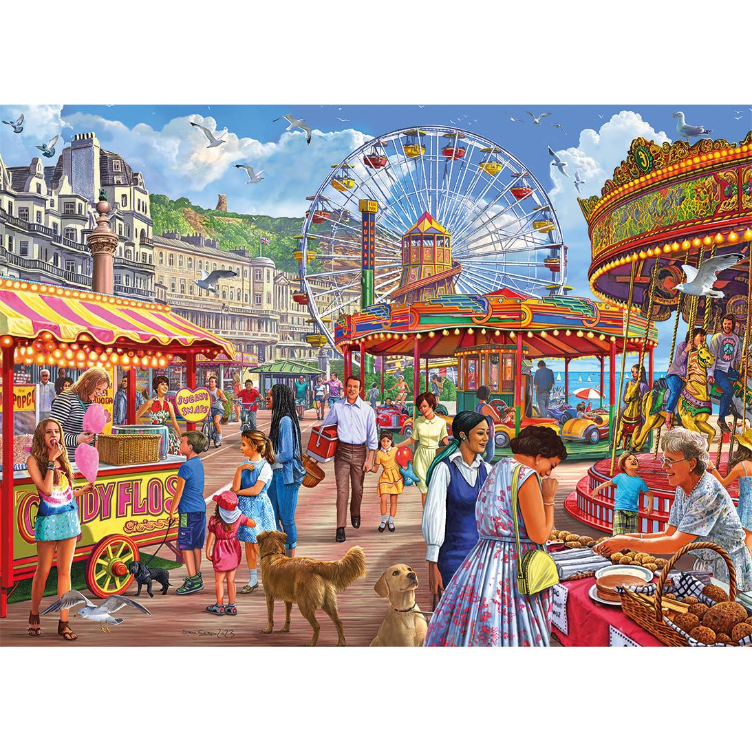 Gibsons XL Teile - Hastings Promenade 500 Teile Puzzle Gibsons-G3566 Gibsons XL Teile - Hastings Promenade 500 Teile Puzzle Gibsons-G3566 von Gibsons