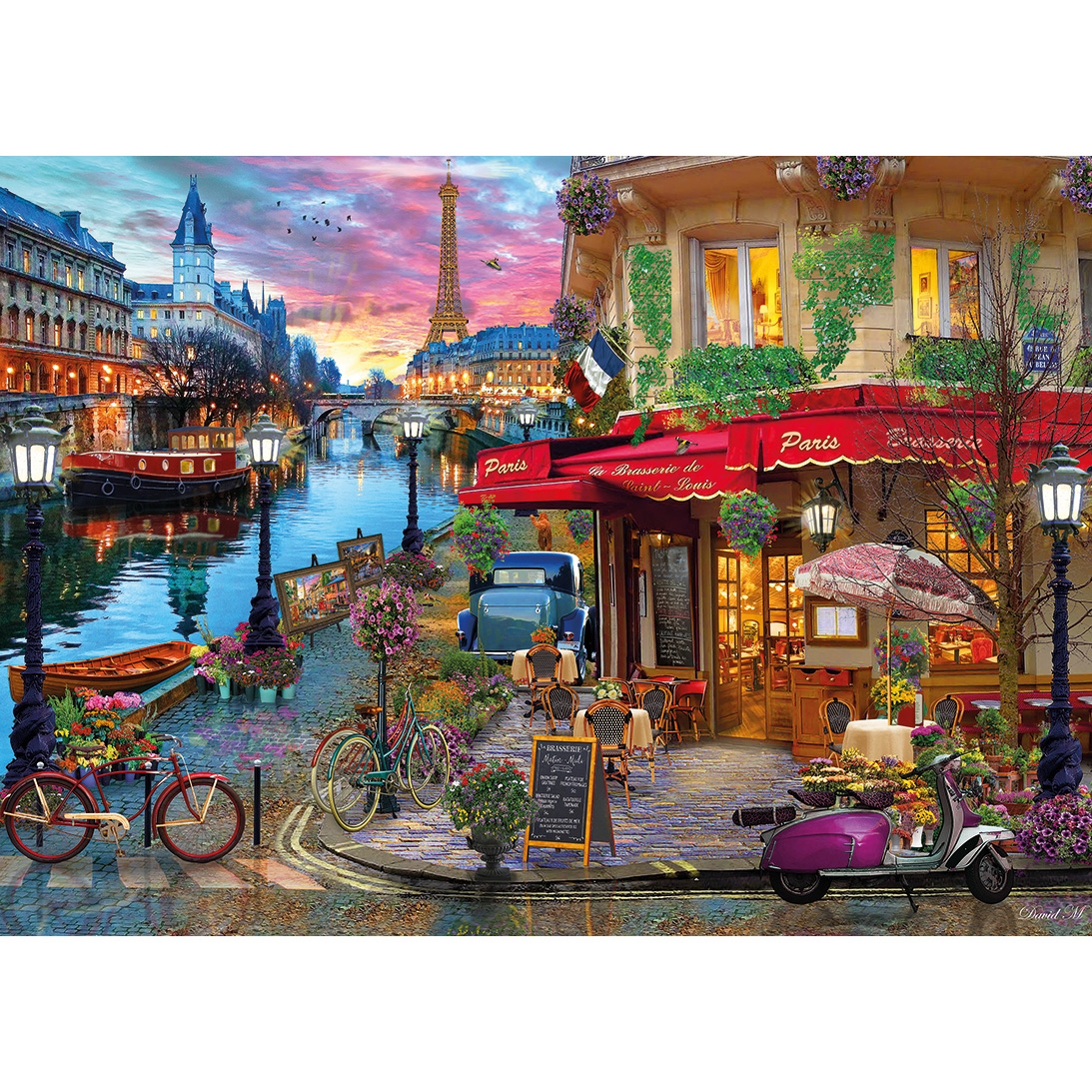 Gibsons XL Teile - Sonnenuntergang Auf Der Seine 500 Teile Puzzle Gibsons-G3561 Gibsons XL Teile - Sonnenuntergang Auf Der Seine 500 Teile Puzzle Gibsons-G3561 von Gibsons