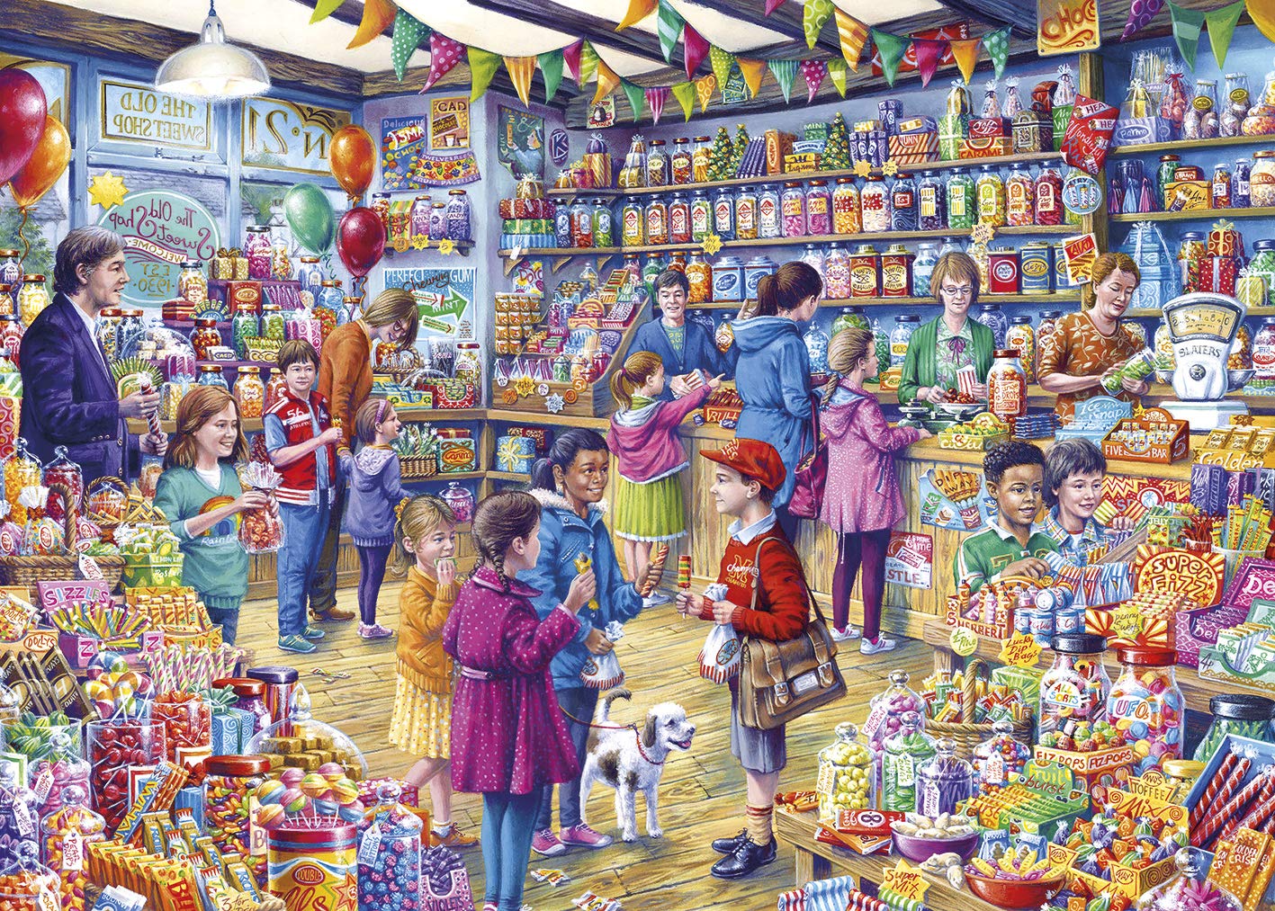 Gibsons XL Teile - The Old Sweet Shop 500 Teile Puzzle Gibsons-G3545 Gibsons XL Teile - The Old Sweet Shop 500 Teile Puzzle Gibsons-G3545 von Gibsons